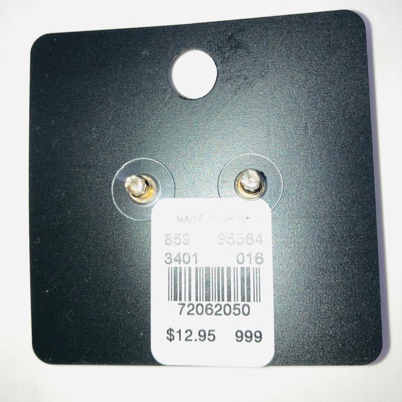 Beaded Cluster Post Earrings - Picture 3 of 3